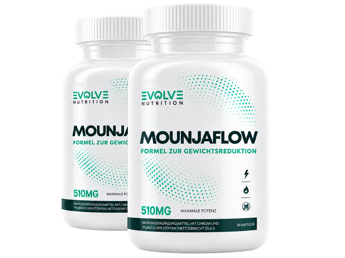MounjaFlow 2 Flaschen Paket – 60-Tage-Vorrat, je 30 Kapseln