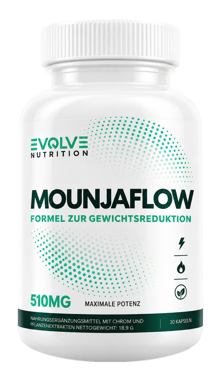 MounjaFlow Flasche mit 30 Kapseln – 510 mg Formel zur Gewichtsreduktion