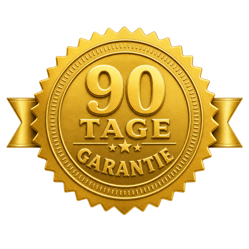 90 Tage Garantie Siegel